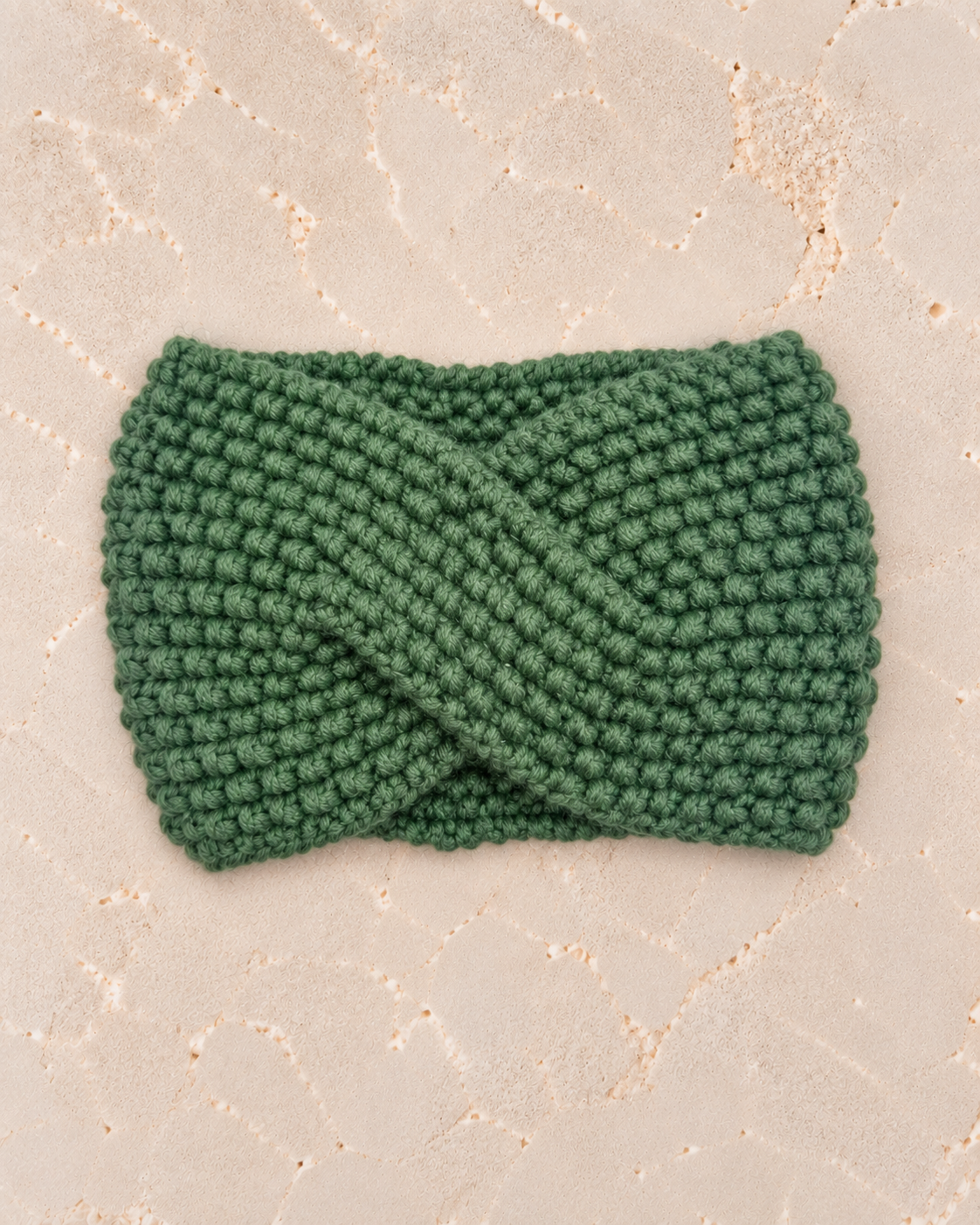 Alpaka-Stirnband "Dodo" für Erwachsene | Handgestrickt
