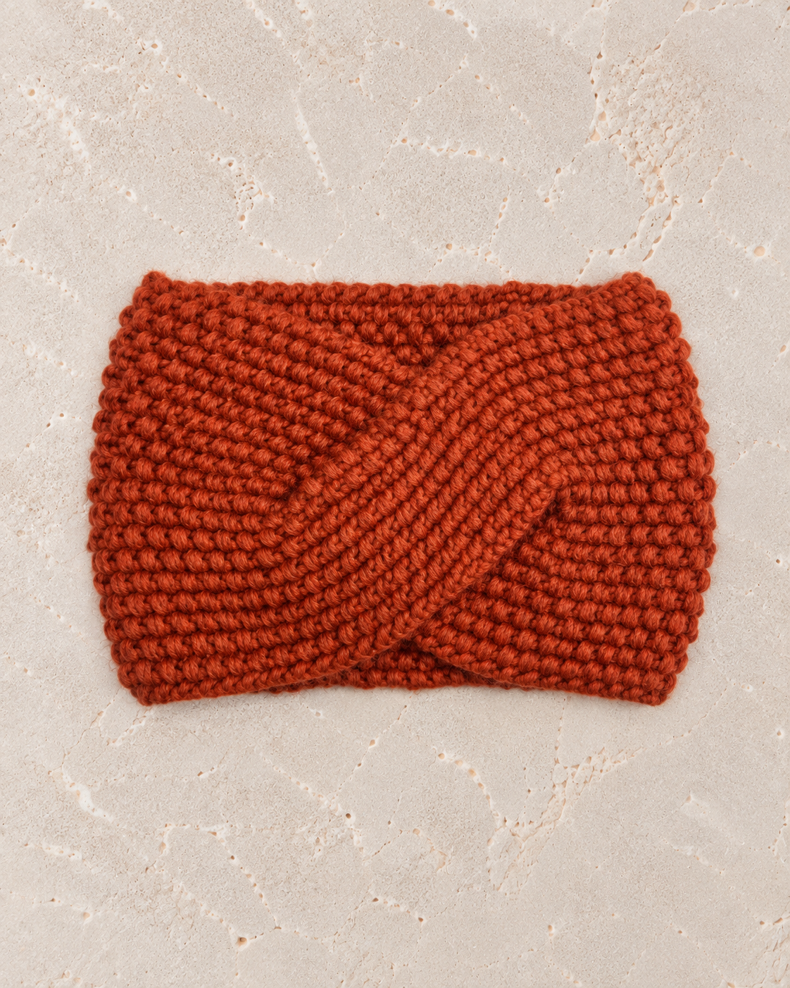 Alpaka-Stirnband "Dodo" für Erwachsene | Handgestrickt