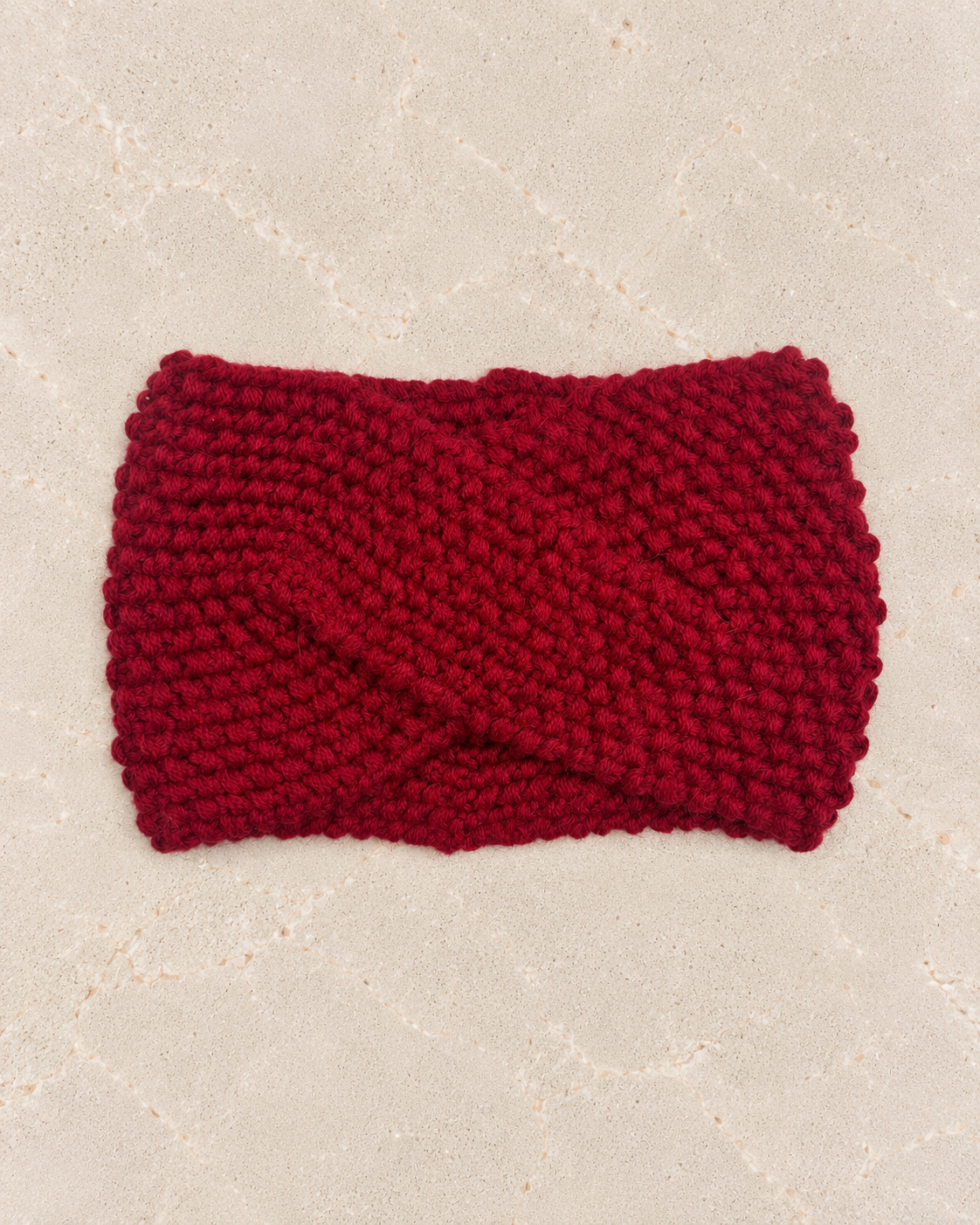 Alpaka-Stirnband "Dodo" für Erwachsene | Handgestrickt