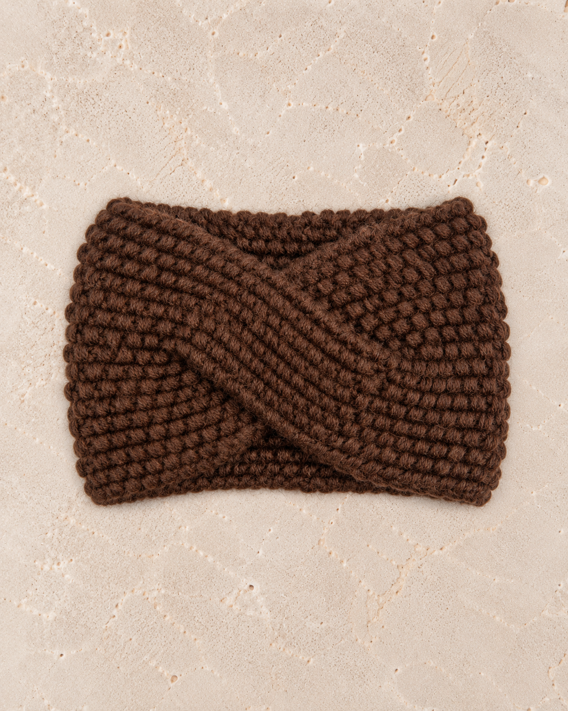 Alpaka-Stirnband "Dodo" für Erwachsene | Handgestrickt