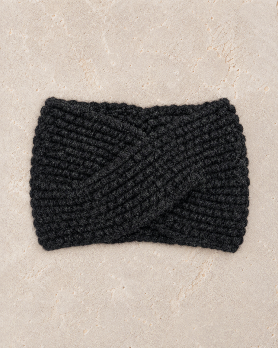 Alpaka-Stirnband "Dodo" für Erwachsene | Handgestrickt