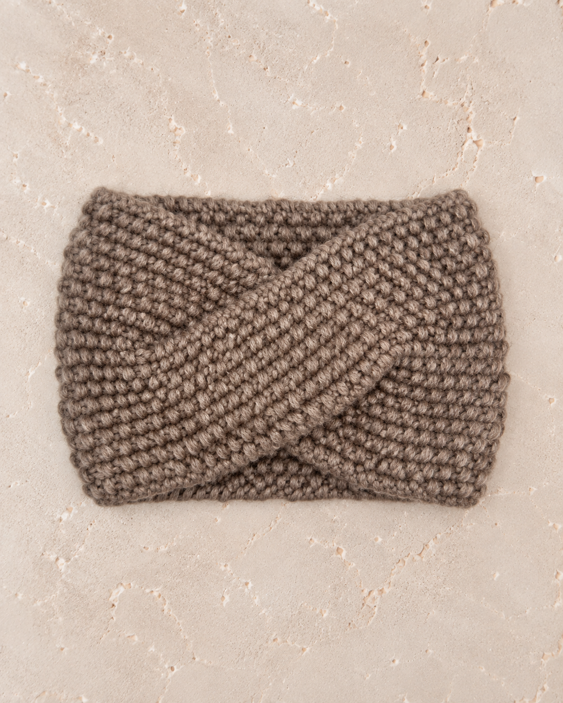 Alpaka-Stirnband "Dodo" für Erwachsene | Handgestrickt