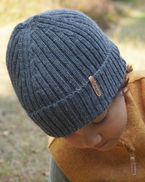 Strickmütze für Kinder, 100% Baby-Alpaka