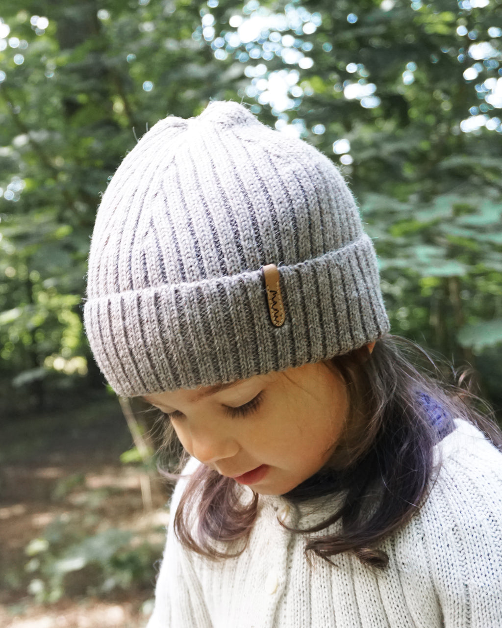 Strickmütze für Kinder, 100% Baby-Alpaka