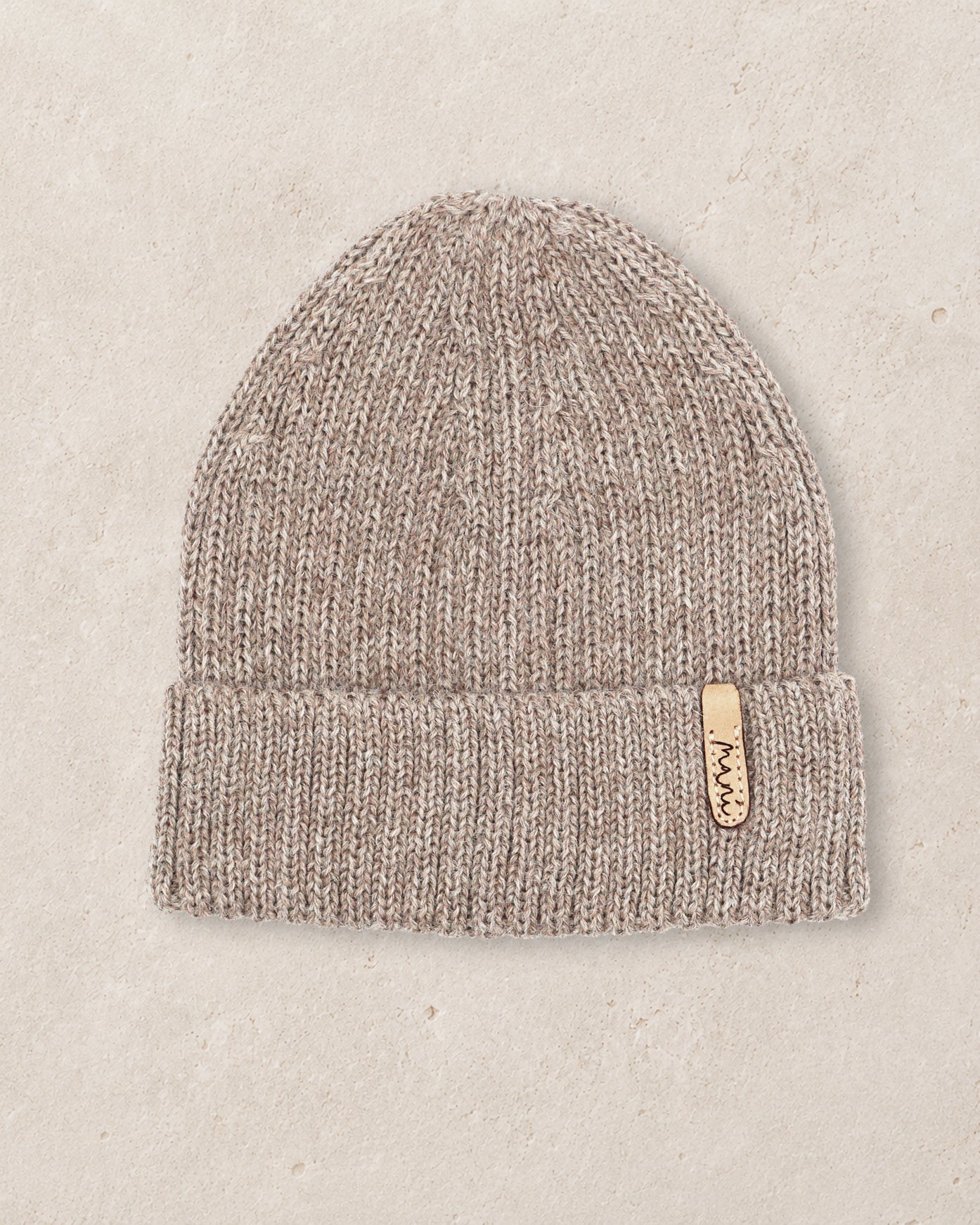 Strickmütze für Erwachsene, 100% Baby-Alpaka