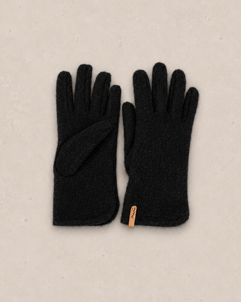 Handschuhe aus Alpaka-Walk für Erwachsene